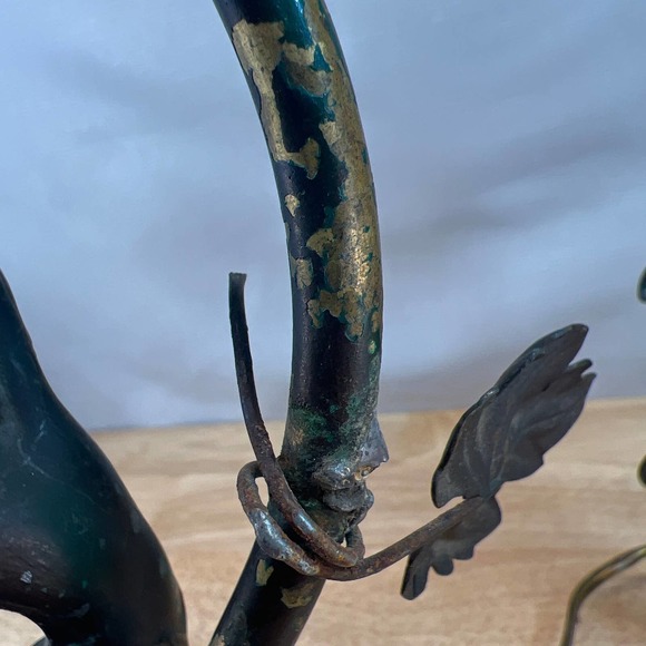 Vintage Metal fairy/ nymph table lamps read description - Picture 6 of 9